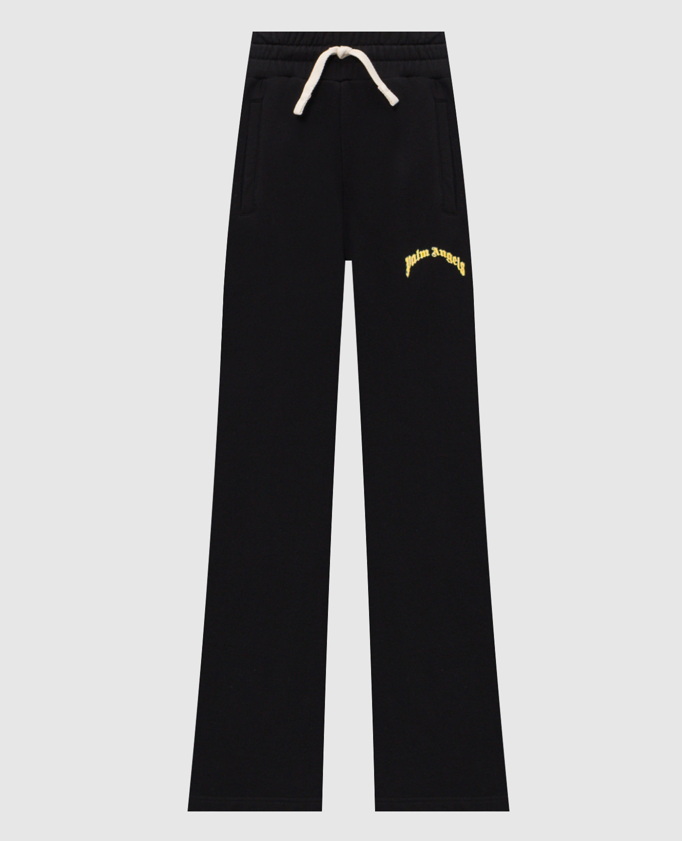 

Black sweatpants with logo print Palm Angels