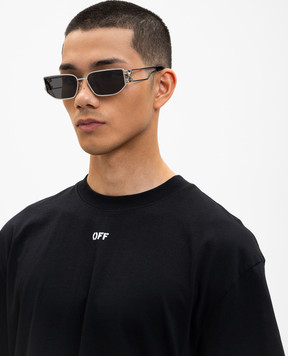 Off-White Allen Silver Sunglasses OW1027720760