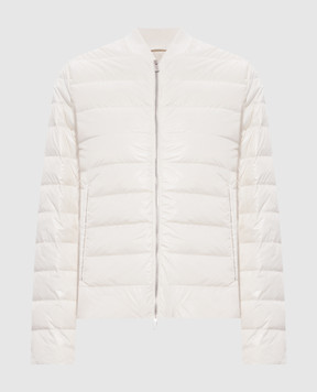 Peserico White down jacket with chain A241132200G