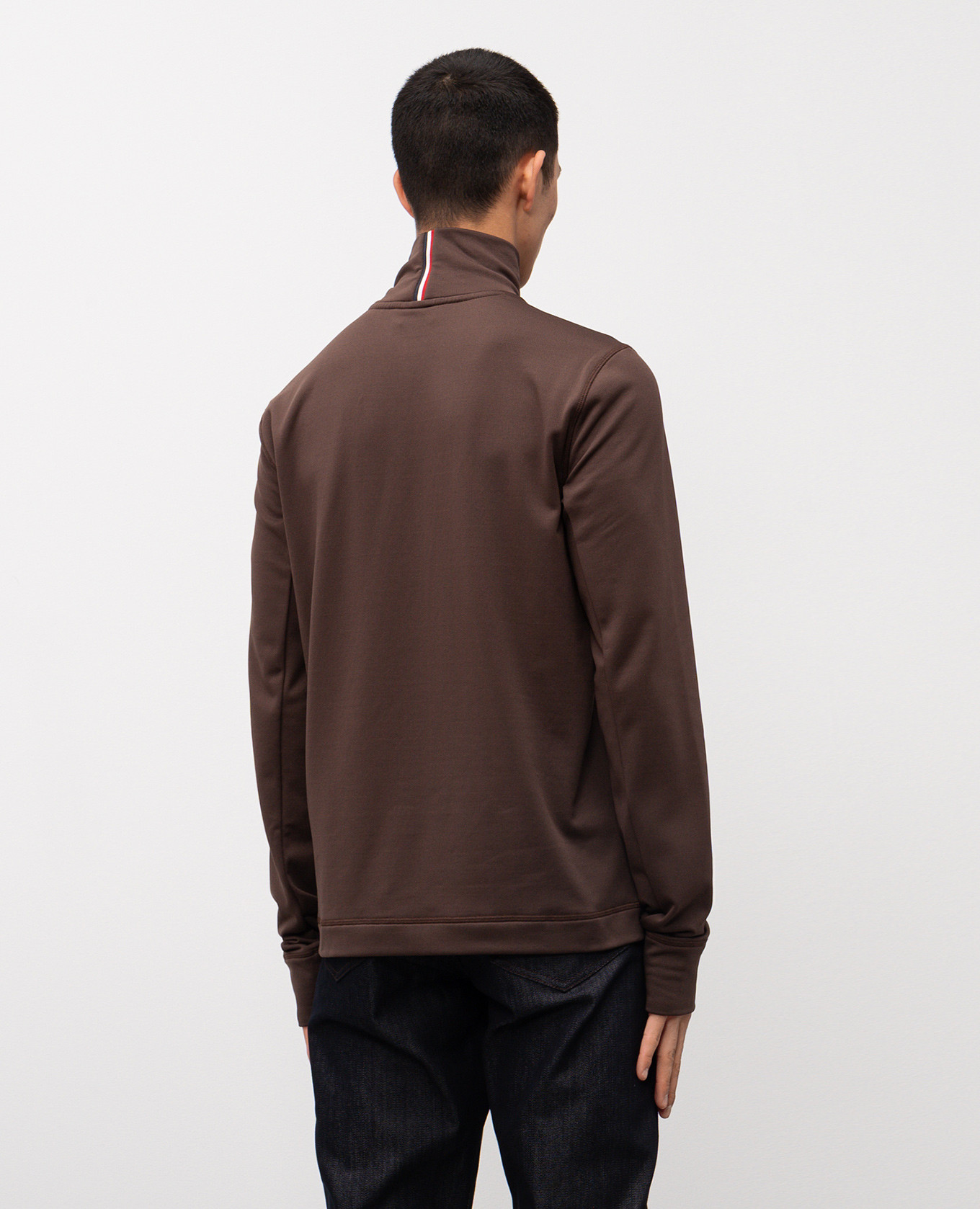 

Brown golf with logo Moncler Grenoble