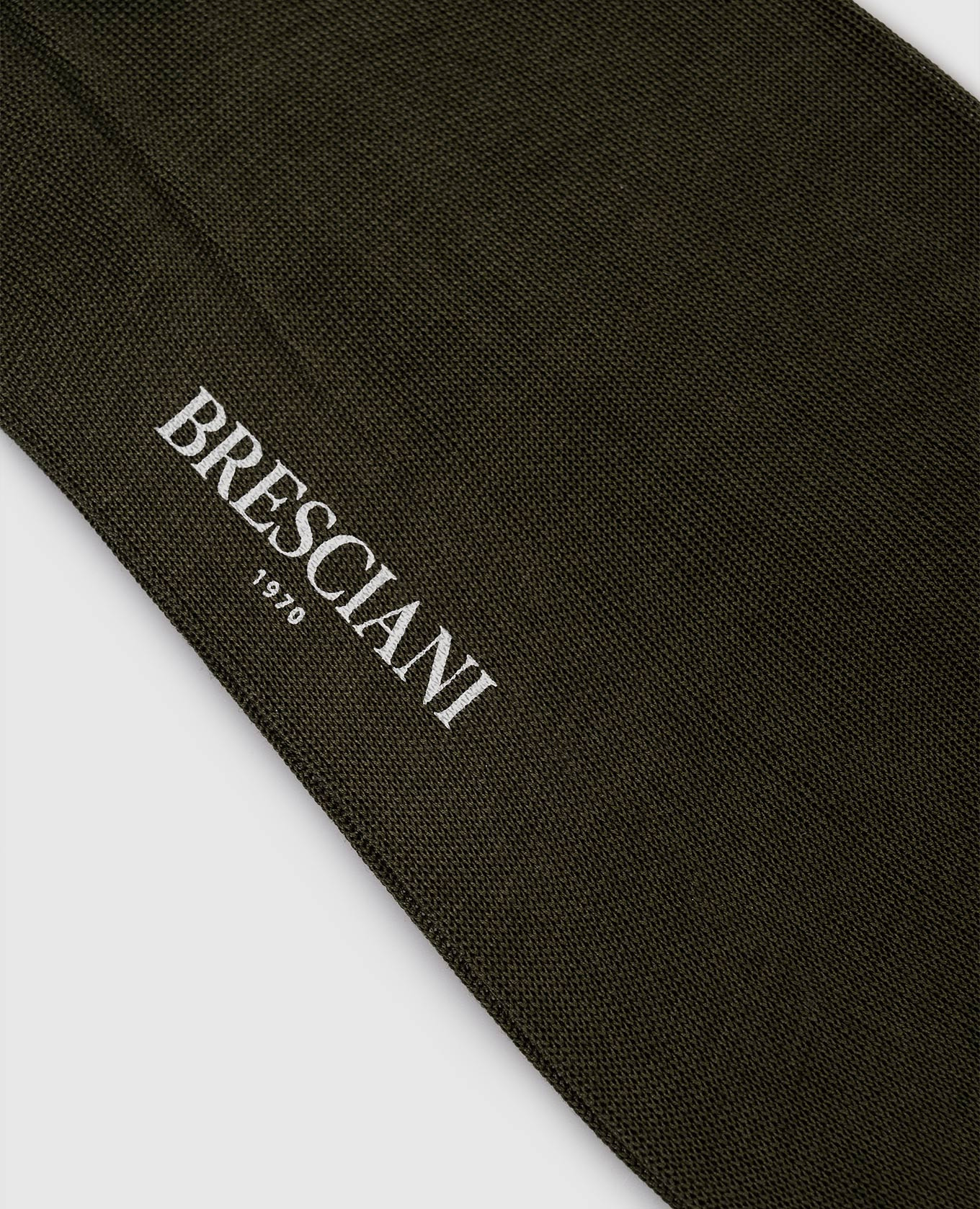

Green short cotton socks Bresciani