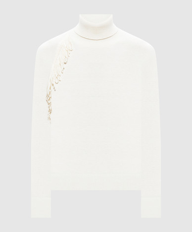 Ivory golf with fringe