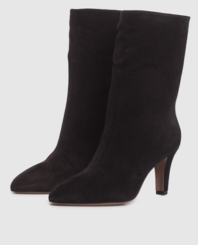 Paris Texas Black suede ankle boots ELSA PX1879XV003
