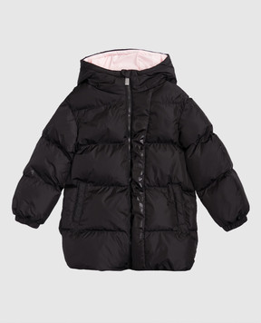Off-White Children's black jacket with logo 44GEJ001F5F001