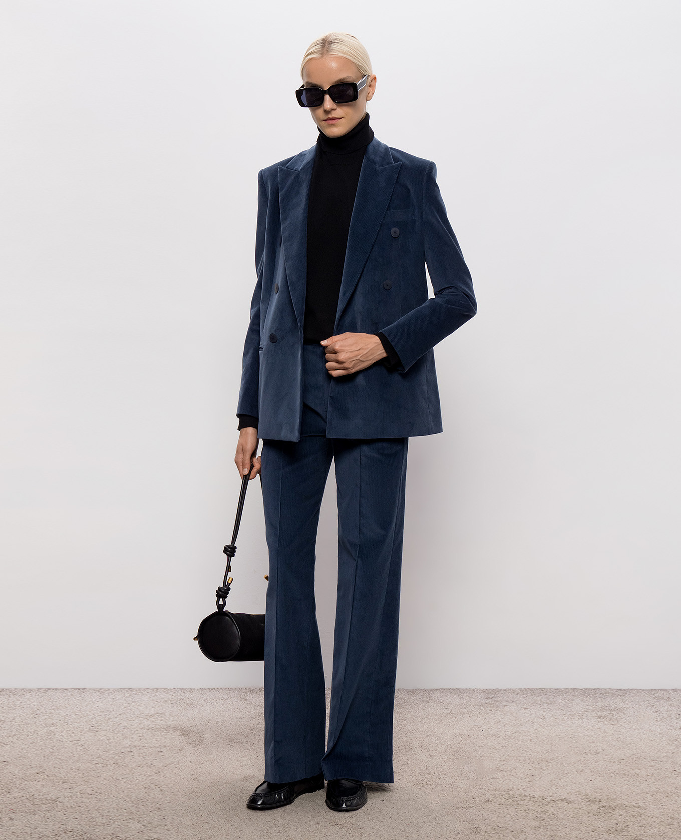 Blue corduroy jacket Dondup 2