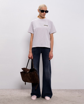 Balenciaga Grey Masking Tape T-shirt 850990TTVL6