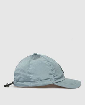 Stone Island Children's blue cap with textured emblem L1S169100003S0064
