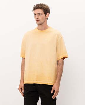 Off-White Yellow Rugs Arrow T-shirt 44MAA120F26J00X