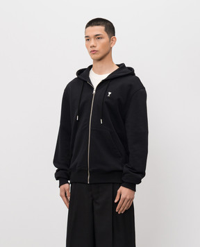 Ami Paris Ami de Coeur black sports jacket HSW765730