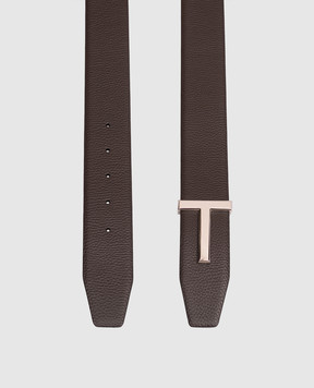 Tom Ford T Icon Reversible Leather Belt TB178LCL236S