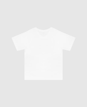 Ami Paris Children's white T-shirt with emblem KTS354726