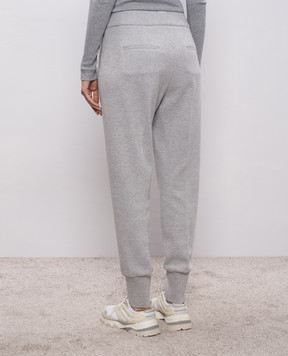 Peserico Grey wool joggers P04375J03122A