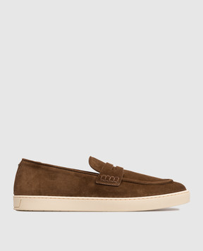 Canali Brown suede loafers RB01269461215