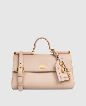 Dolce&Gabbana Pink leather bag My Sicily BB7782B7321