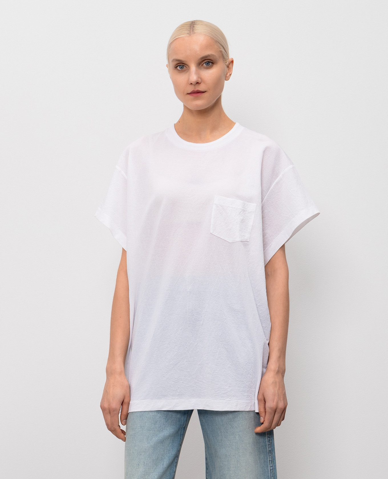 

White Wanda T-shirt Khaite
