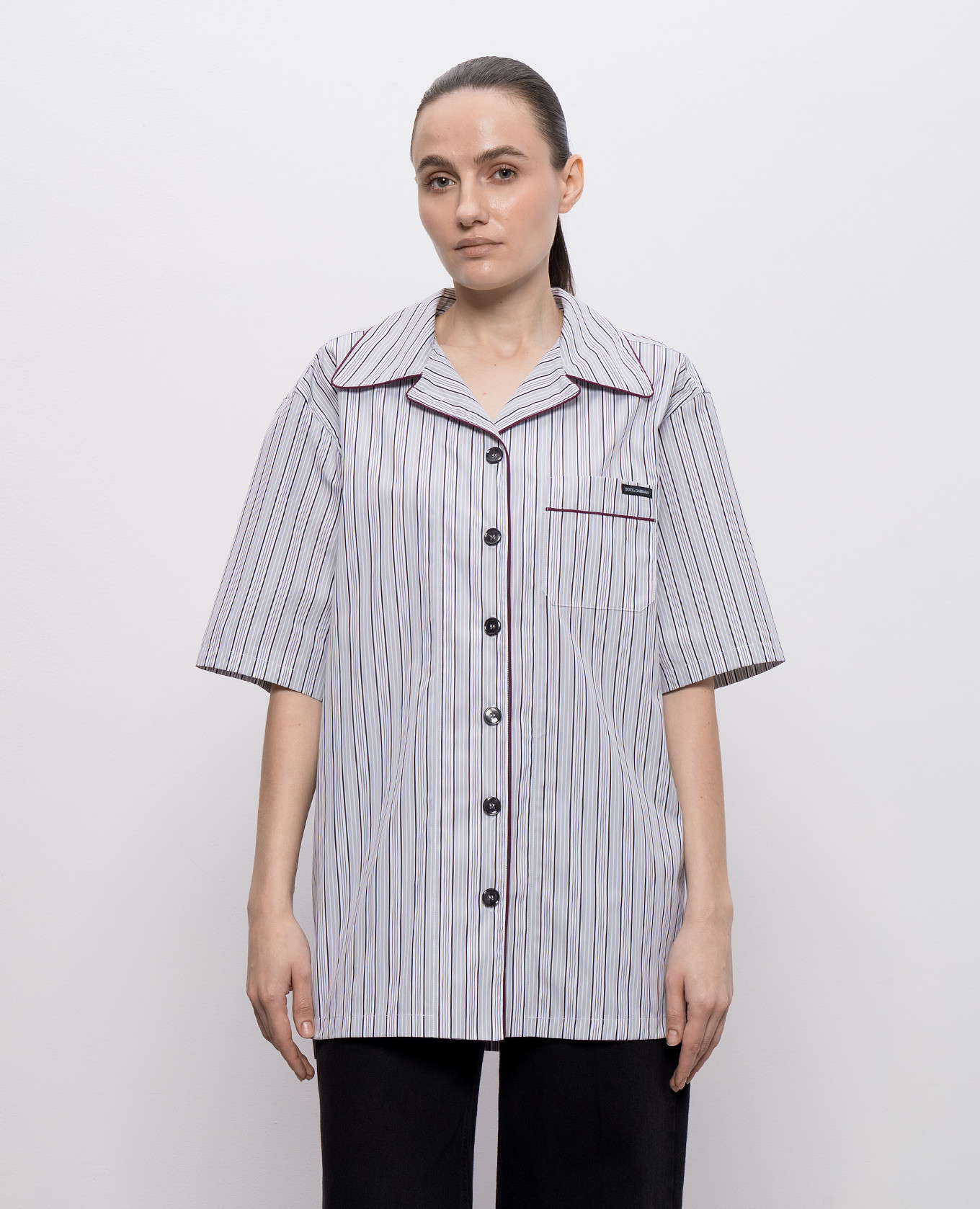 

Gray striped shirt Dolce&Gabbana, Grey