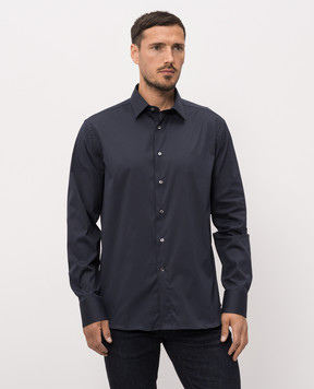Canali Blue shirt GA03292CCL70A1