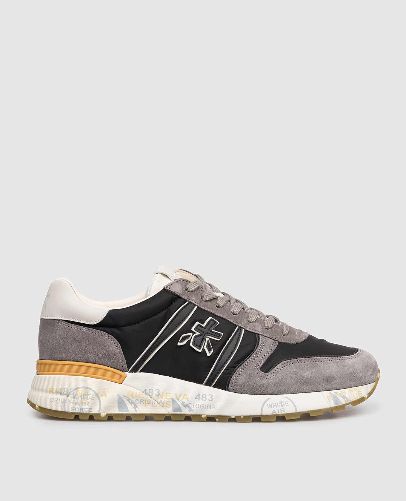 

LANDER logo combination sneakers Premiata, Black