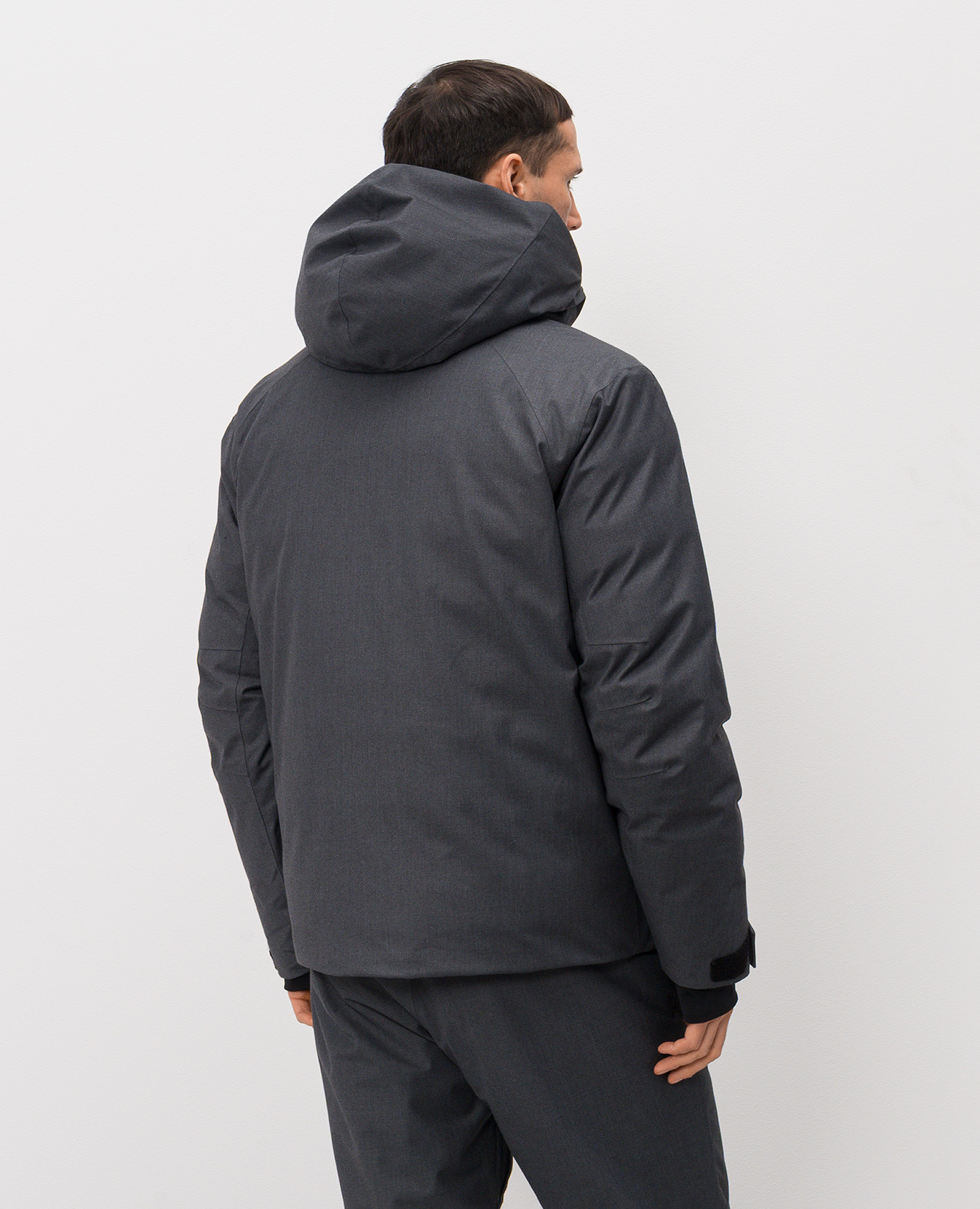

BEAUFORTAIN gray ski jacket K-Way, Grey