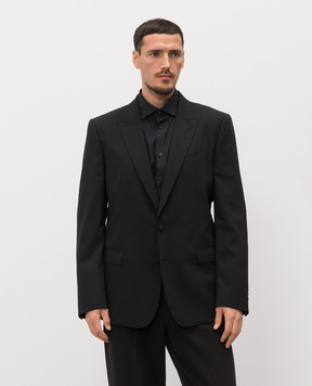 Dolce&Gabbana Black Martini wool jacket G2VZ7TFUBFT