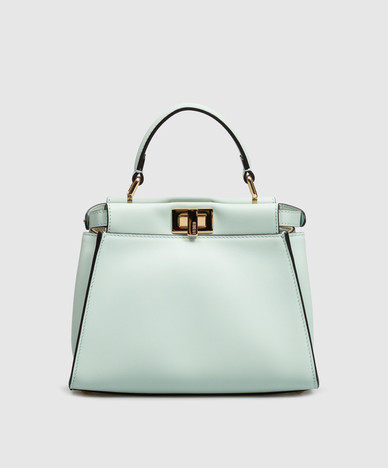 Green Peekaboo leather bag