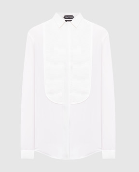 Tom Ford Ivory silk blouse CA3345FAX1507