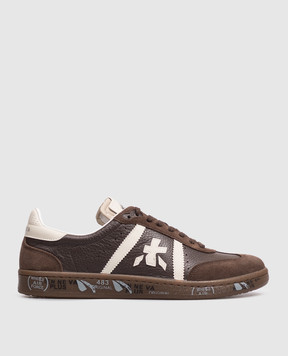 Premiata Brown combination sneakers BONNIE BONNIE