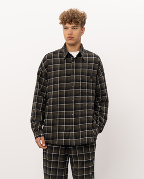 Misbhv Green checked pants 261U128