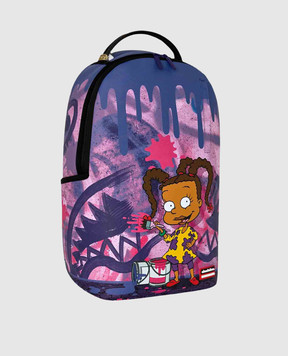 Sprayground Children's purple backpack RUGRATS - LOVE TO PAINT 910B9099NSZ
