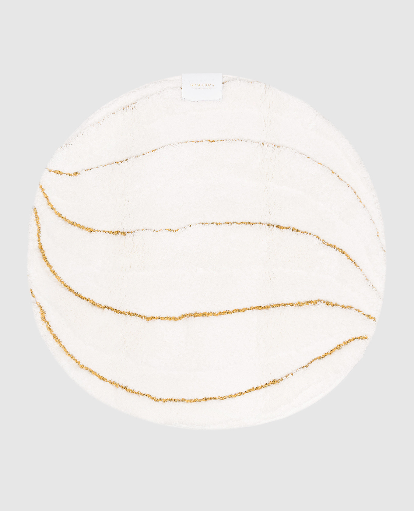 

White terry bathroom mat ENCHANT Graccioza