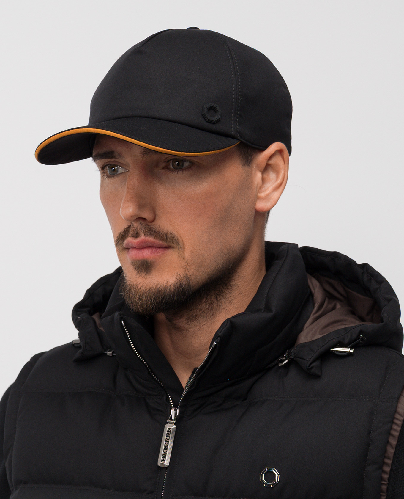 

Black cap Stefano Ricci