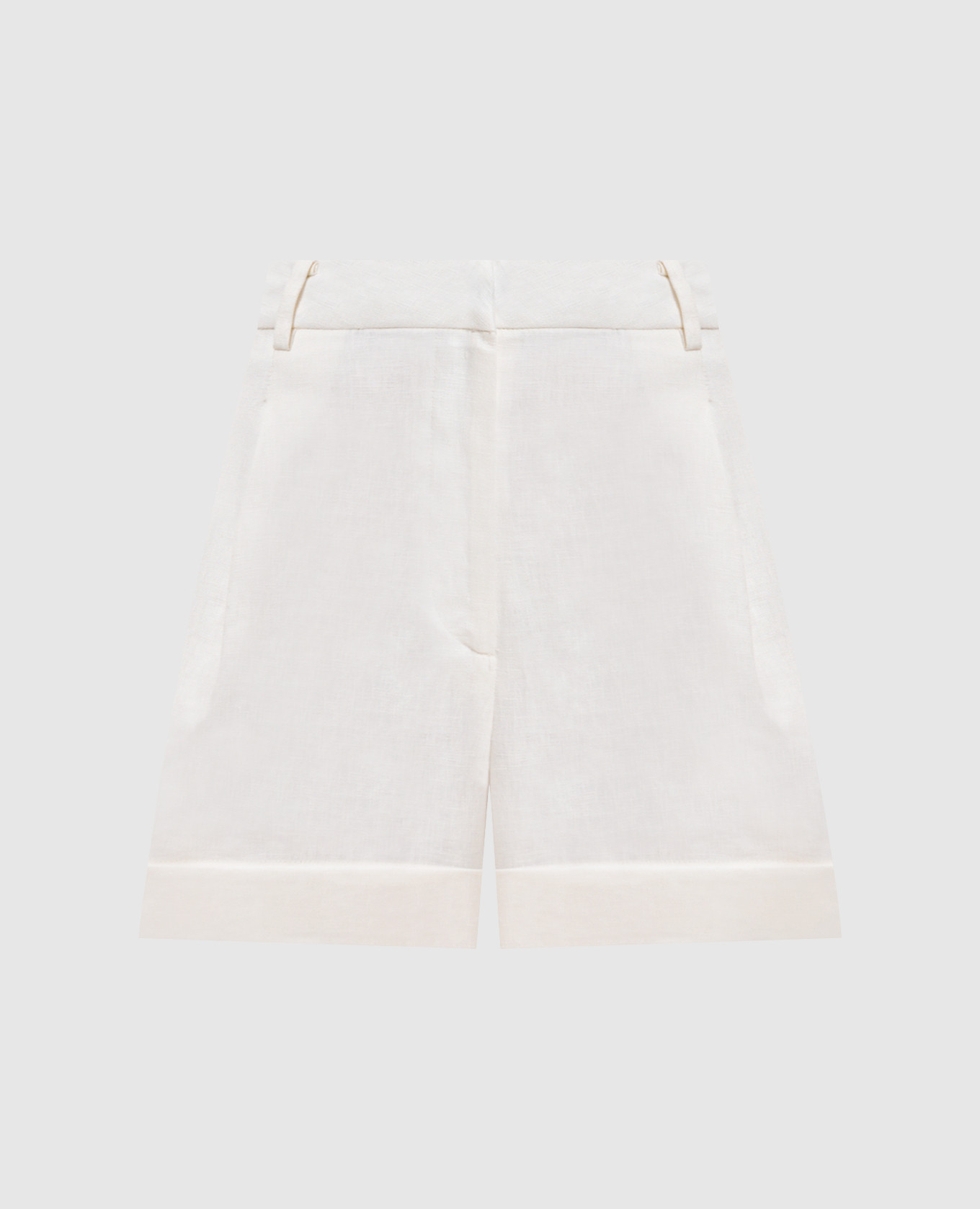 

Hardy white linen shorts Faithfull