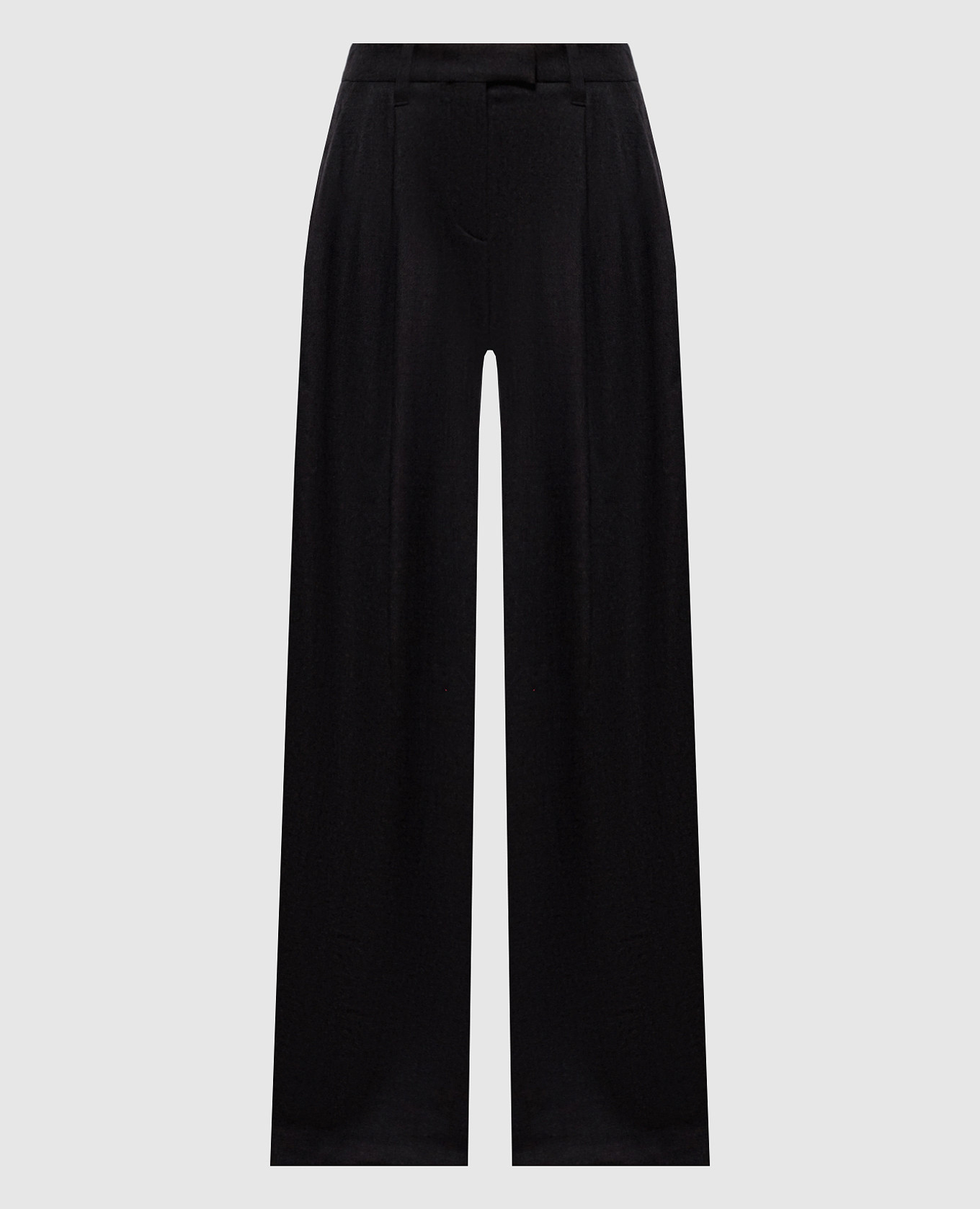 Gray wool pants