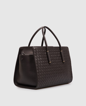 Bottega Veneta Barbara brown leather tote bag 875932V5KD0