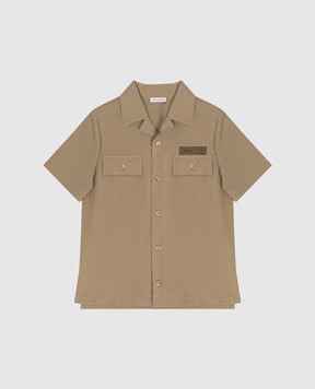 Dolce&Gabbana Children's khaki shirt L44S84FR521812+