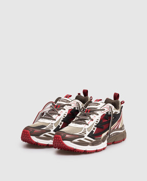 Off-White Be Right Back Mesh Logo Combo Sneakers OMIA295S26FAB002