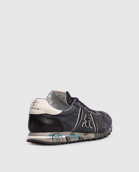 Premiata Gray LUCY combination sneakers LUCY