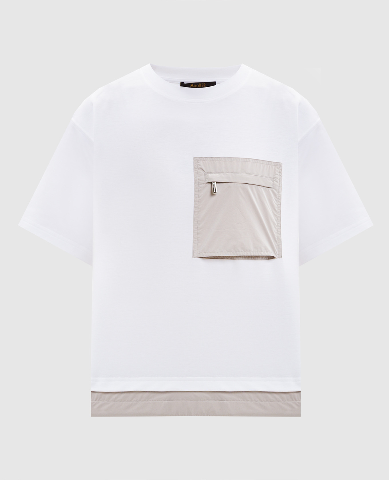 

White T-shirt SAMOA MooRER