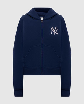 Sporty & Rich Yankees blue insulated sports jacket ST094818635BL107