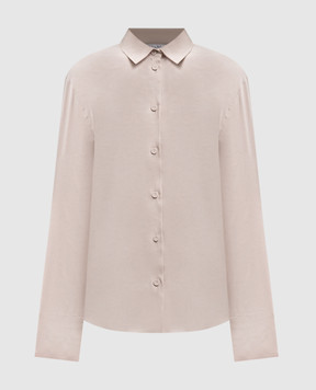 Max Mara Beige MXPBADESSE shirt with linen MXPBADESSE