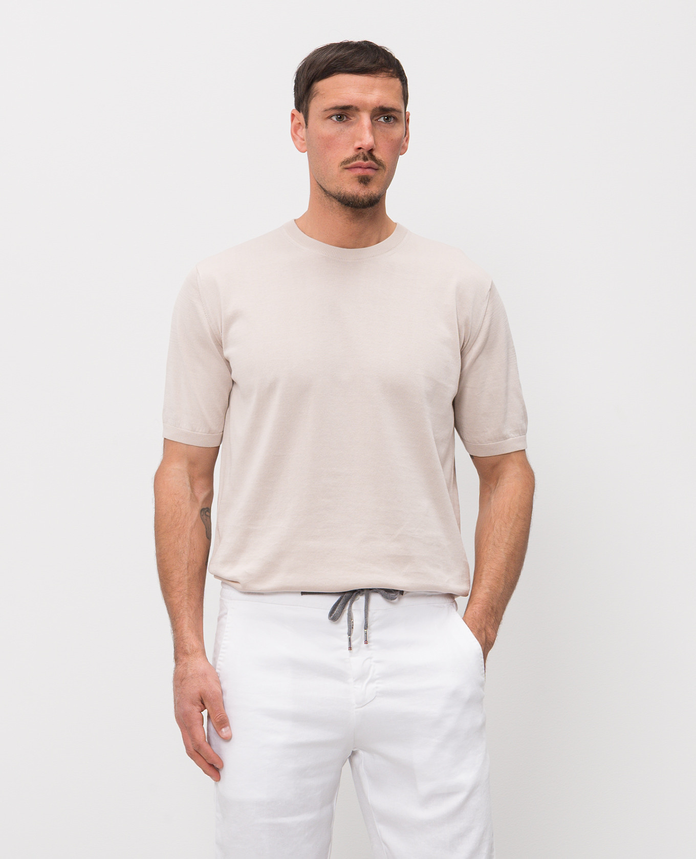 

Beige T-shirt JUDE MooRER