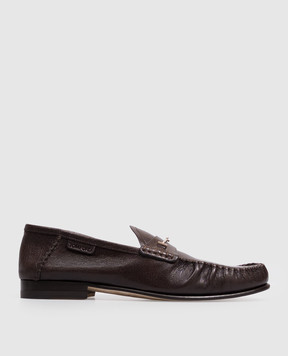 Tom Ford Brown leather loafers W3909LGO060P