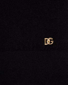 Dolce&Gabbana Black cashmere scarf FXR30TJBW2L