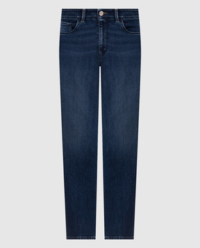 Stefano Ricci Blue jeans with a worn effect M8T63B2080T710W