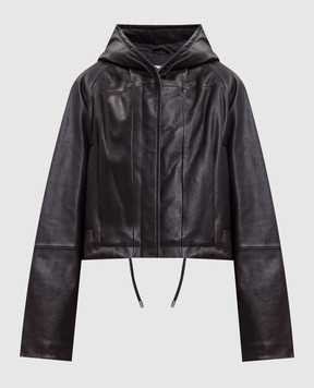 Max Mara Sportmax Brown leather jacket KABALA SPXKABALA
