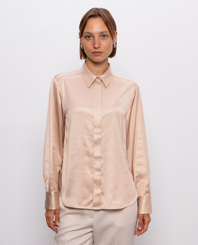 Peserico Pink blouse with monil chain A0600306638