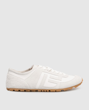 Balmain White leather Racer 45 sneakers GN1VI764LTNP