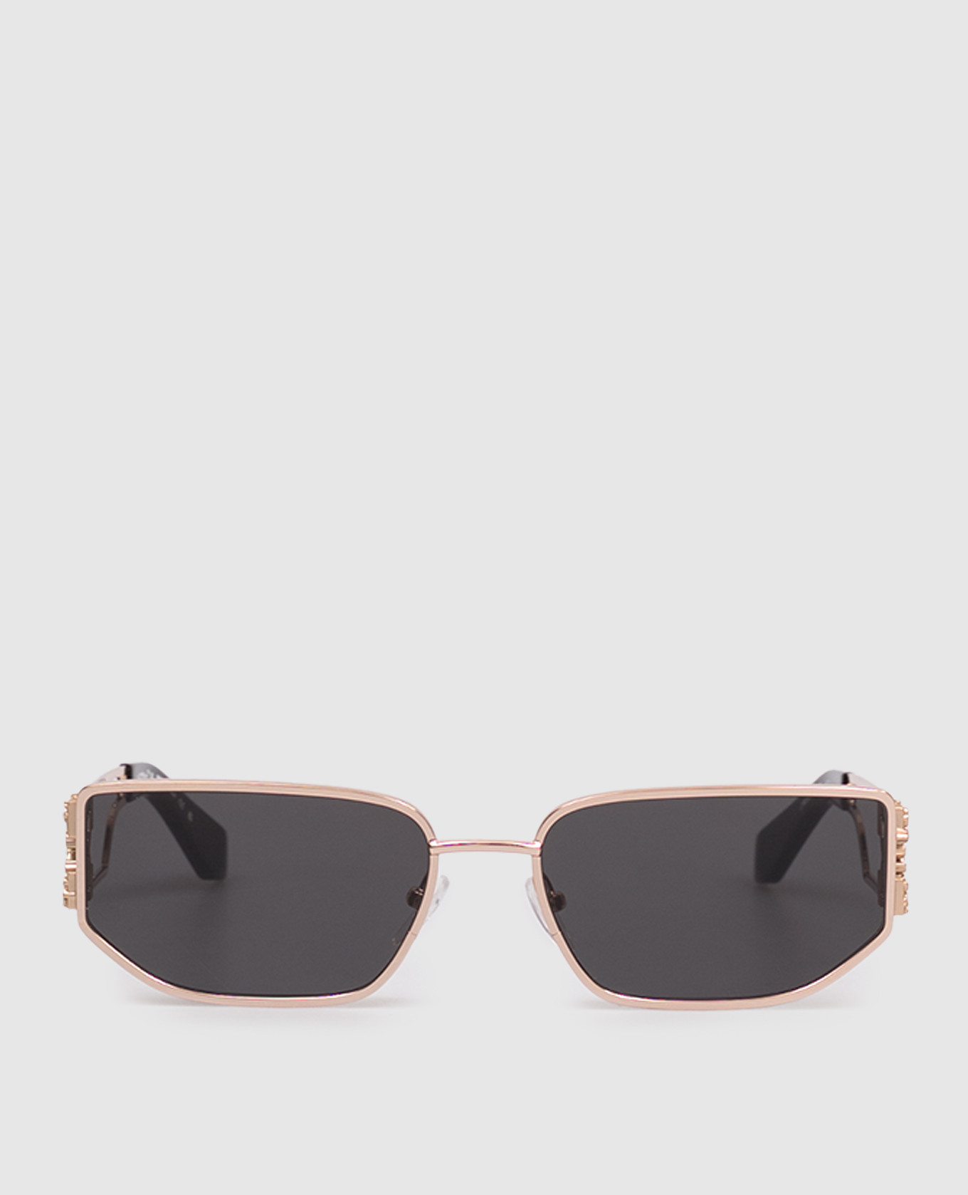 

Allen gold-tone logo sunglasses Off-White, Golden