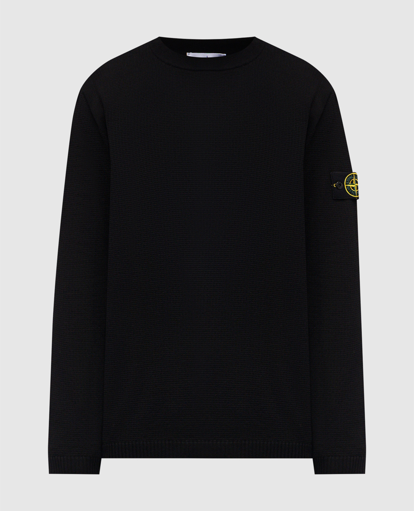 

Black jumper with logo Stone Island