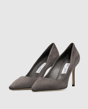 Jimmy Choo Romy gray suede shoes ROMY85KDU